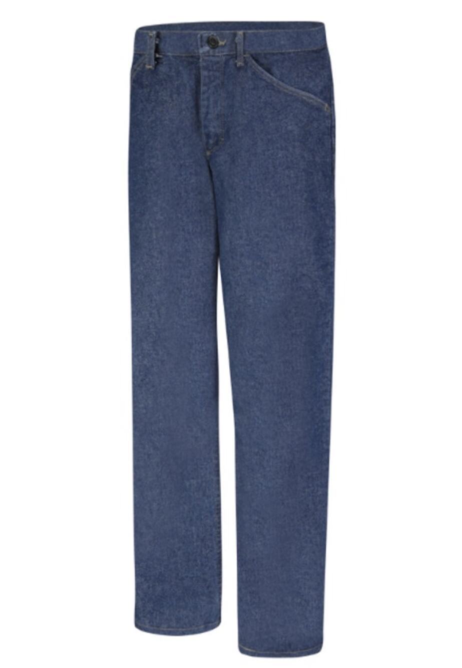 Bulwark Women's 8 Stonewash FR Work Pants Straight Leg Denim Jeans T3-2